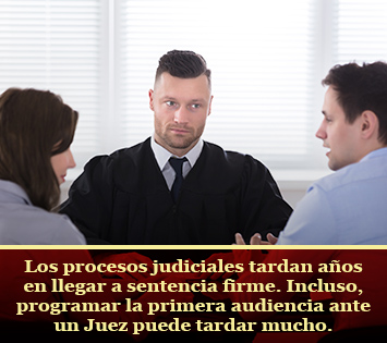 Juez Realiza Audiencia de Conciliación Judicial a Pareja