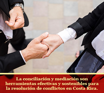 Participantes de una Conciliación y Mediación en Costa Rica